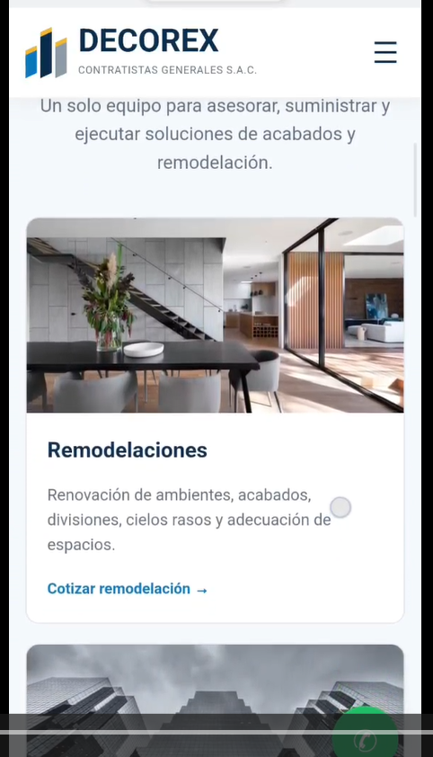 Remodelaciones integrales DECOREX